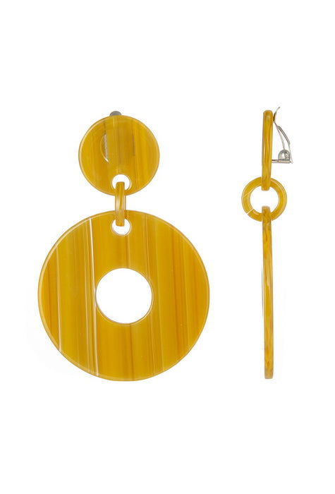 Boucle d'oreille clip Ablae