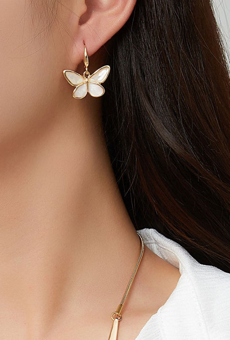 Boucle d'oreille tige Albinenn