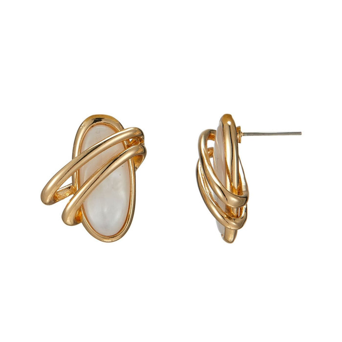 Boucle d'oreille tige Ekila