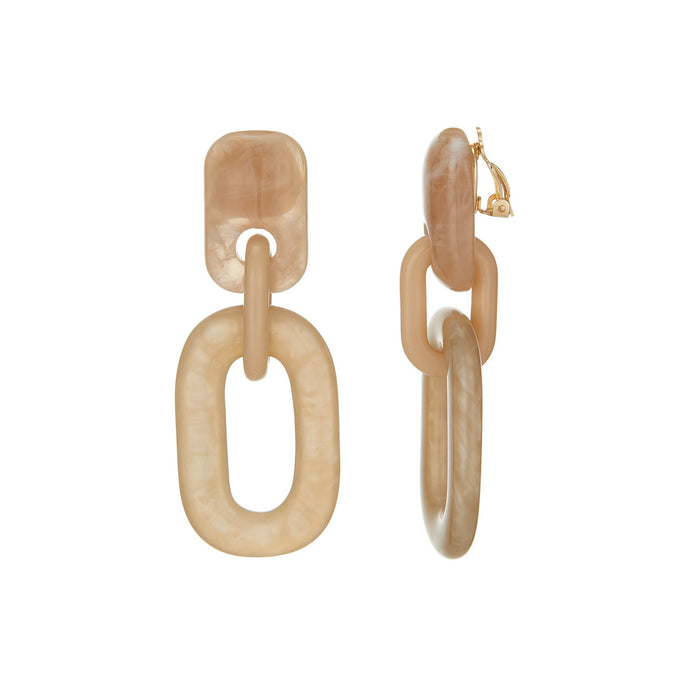Boucle d'oreille clip Elida