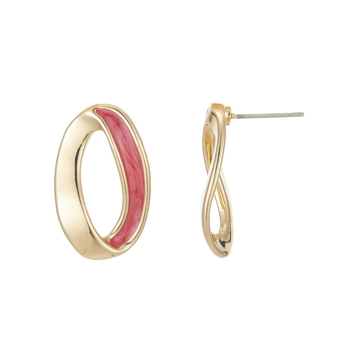 Boucle d'oreille tige Emelina