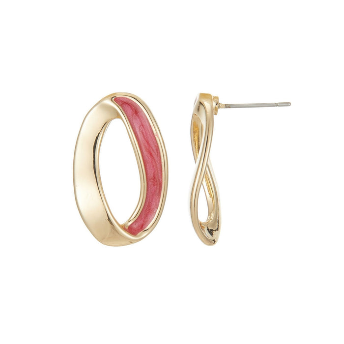 Boucle d'oreille tige Emelina