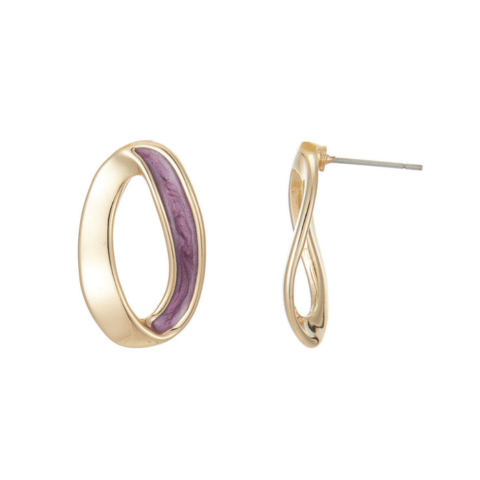 Boucle d'oreille tige Emelina