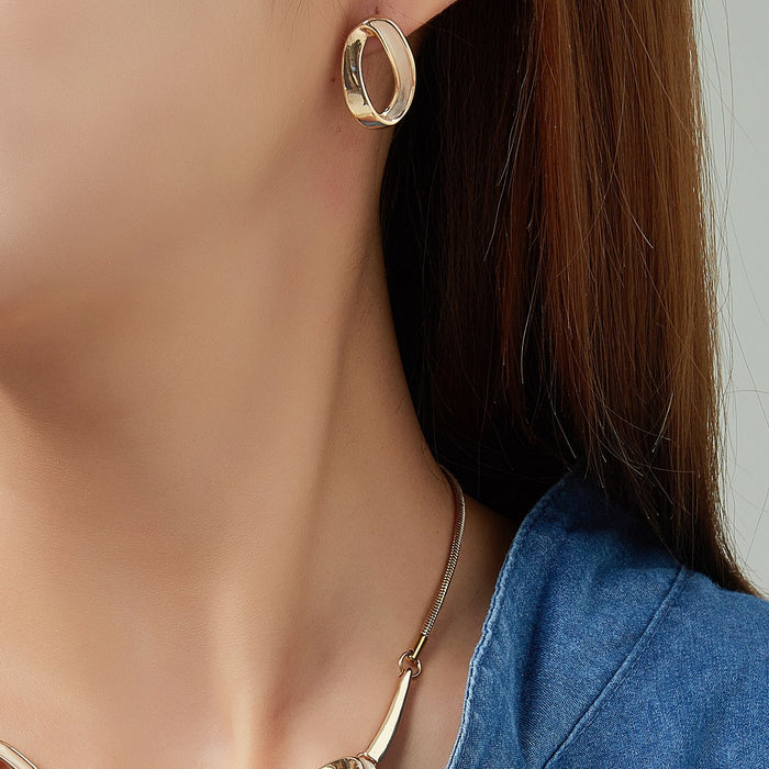 Boucle d'oreille tige Emelina