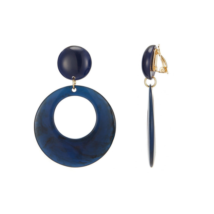 Boucle d'oreille clip Eugenie