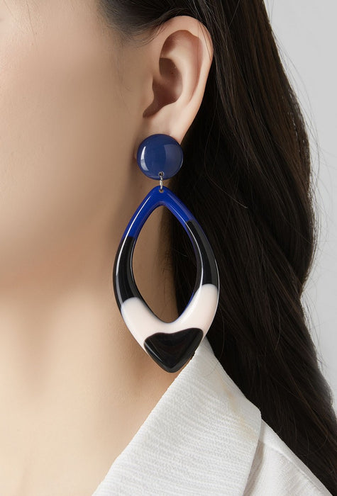 Boucles d'oreilles clip Fabriza en acier inoxydable