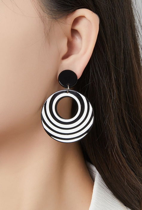 Boucles d'oreilles clip Fathia en acier inoxydable