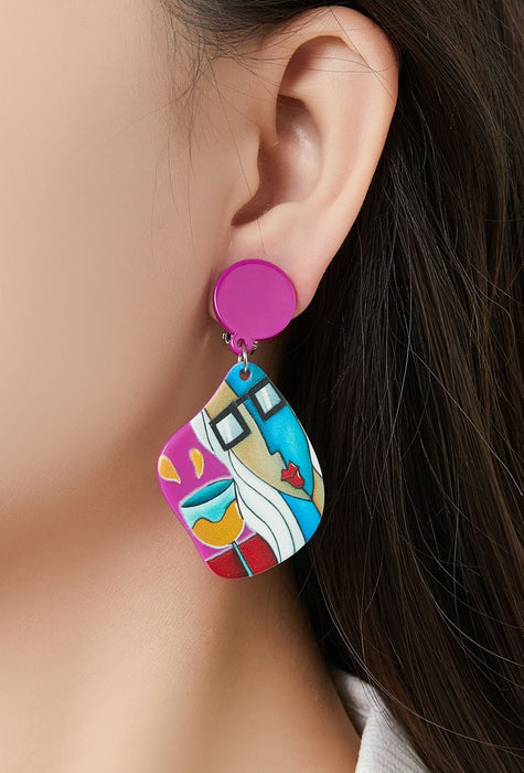 Boucles d'oreilles clip Fawze en acier inoxydable