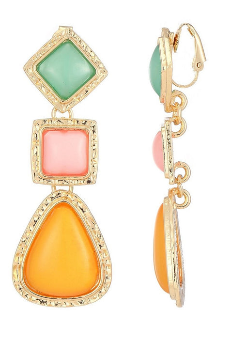 Boucles d'oreilles clip Feliciana