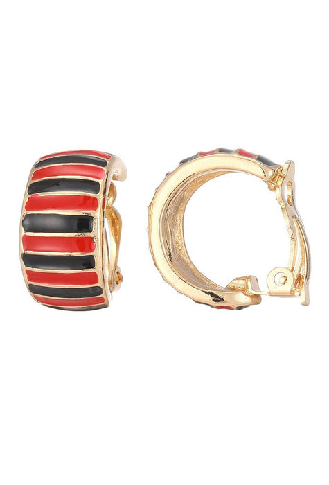 Boucles d'oreilles clip Felicidade