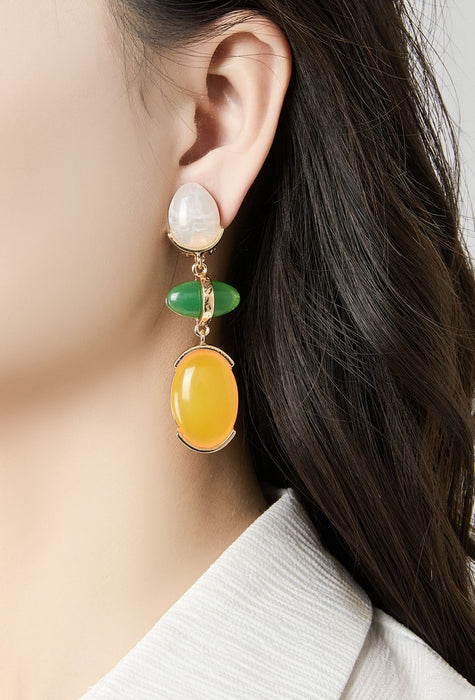 Boucles d'oreilles clip Fidela