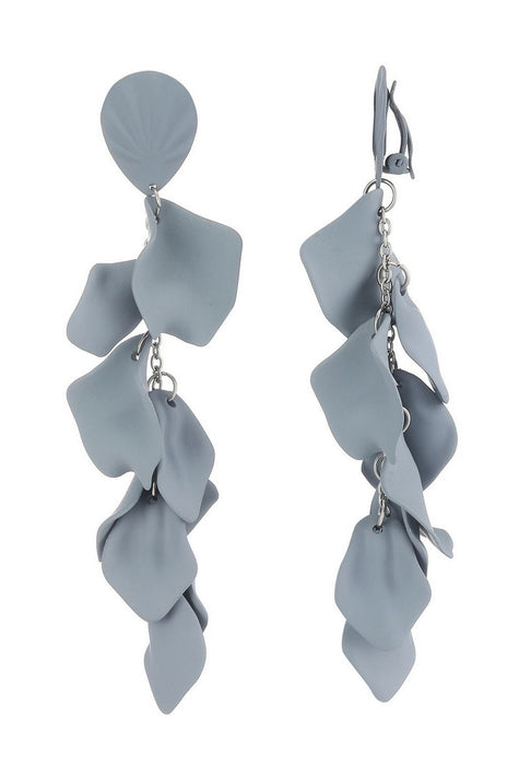 Boucles d'oreilles clip Finella en acier inoxydable