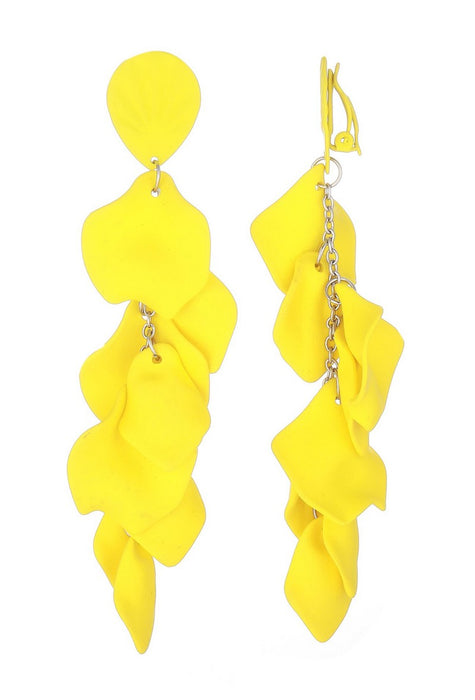 Boucles d'oreilles clip Finella en acier inoxydable