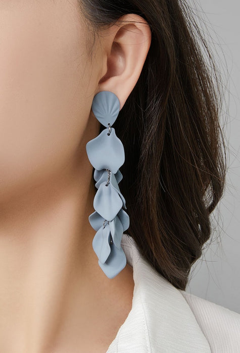 Boucles d'oreilles clip Finella en acier inoxydable