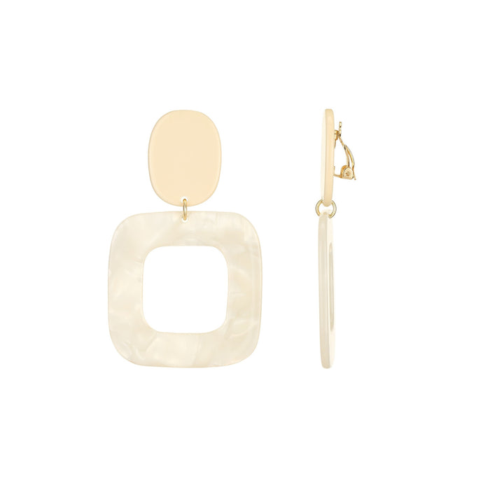 Boucle d'oreille clip Fouma