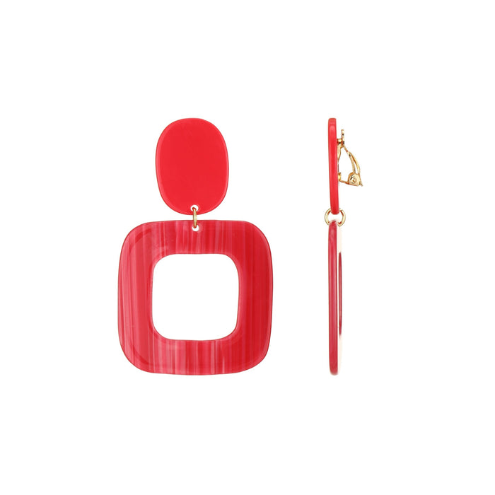 Boucle d'oreille clip Fouma