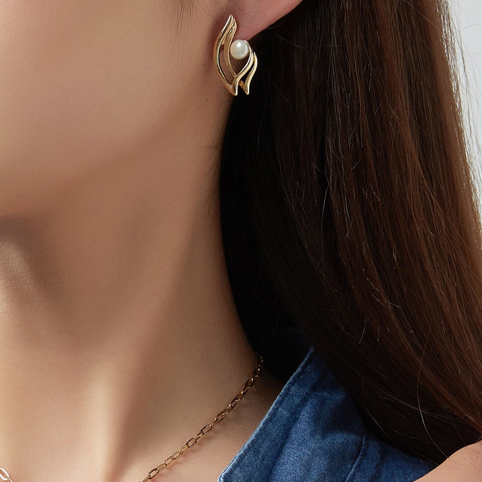 Boucle d'oreille tige Guyon