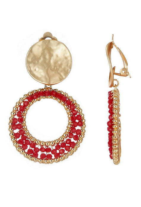 Boucles d'oreilles clips Hibatallah