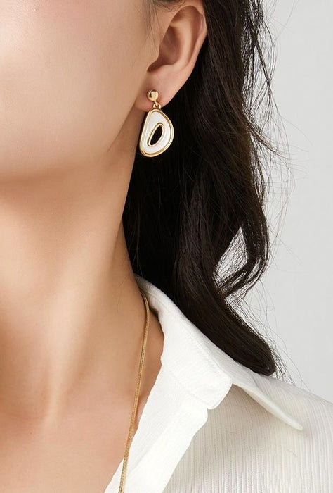 Boucle d'oreille tige Ichra