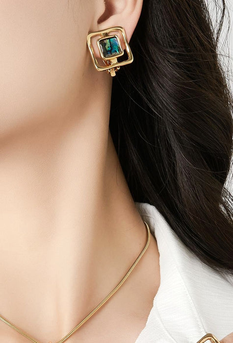 Boucle d'oreille clip Illona