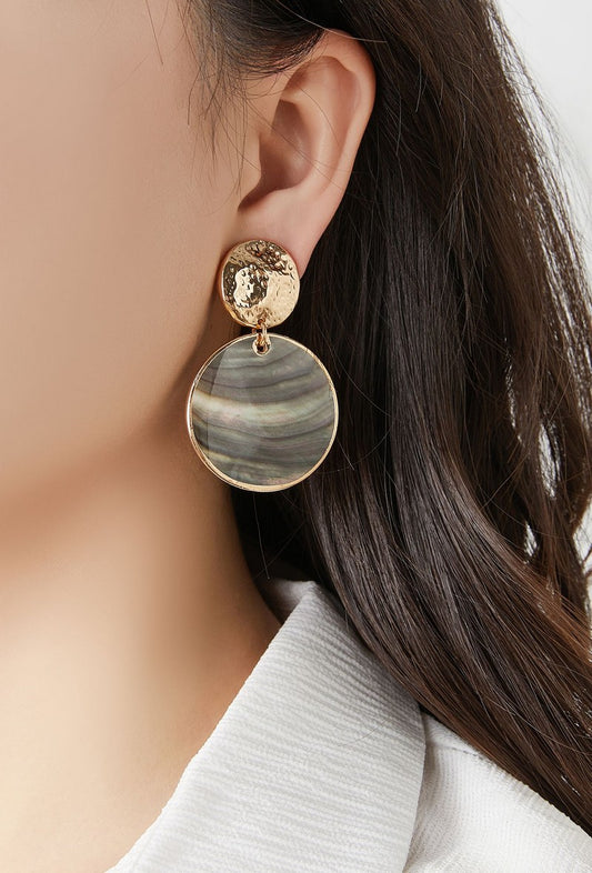 Boucle d'oreille clip Nidal