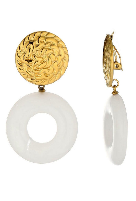 Boucle d'oreille clip Niobe