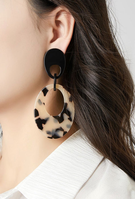 Boucles d'oreilles clip Norene en acier inoxydable