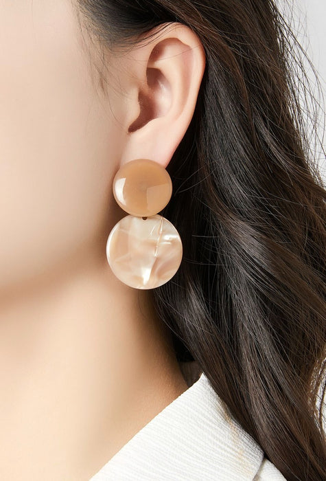 Boucles d'oreilles clip Nuala en acier inoxydable