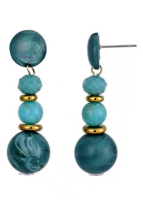 Boucle d'oreille tige Taide en acier inoxydable