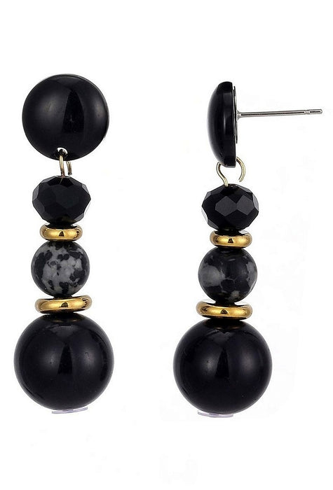 Boucle d'oreille tige Taide en acier inoxydable