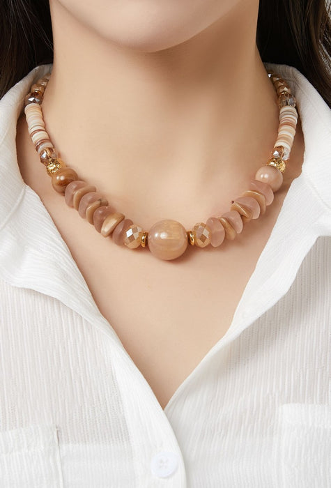 Collier Tajeddigt en acier inoxydable