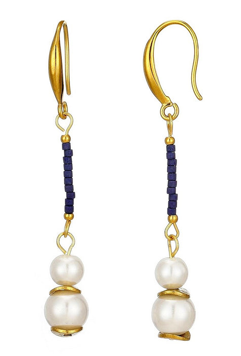 Boucle d'oreille crochet Talitha en acier inoxydable