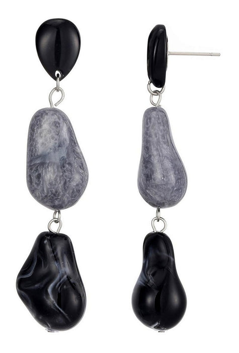 Boucle d'oreille tige Tapiwa en acier inoxydable