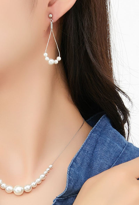 Boucle d'oreille tige Taria en acier inoxydable