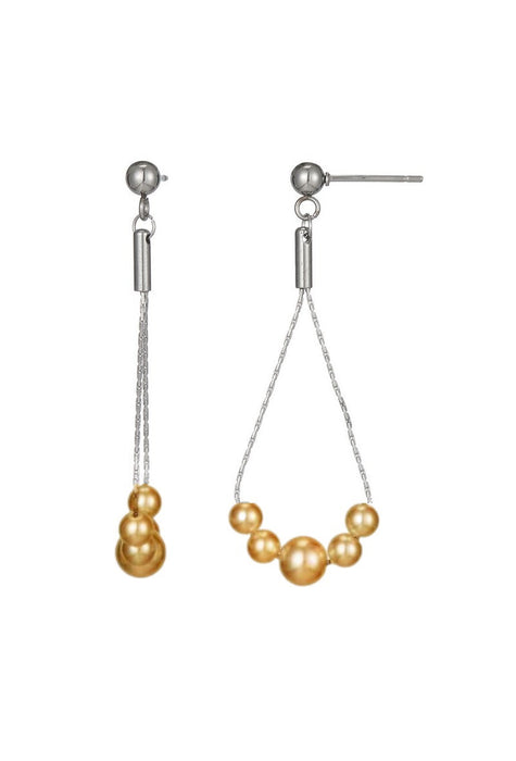 Boucle d'oreille tige Taria en acier inoxydable