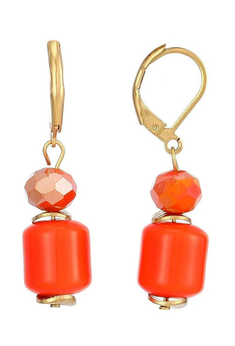 Boucle d'oreille tige Tarnime en acier inoxydable