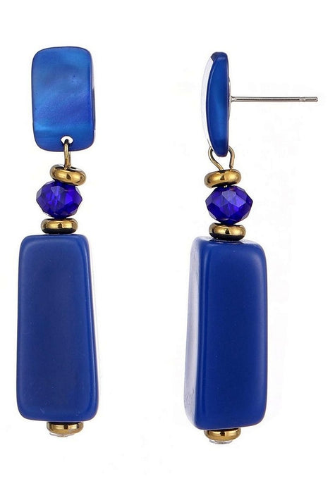 Boucle d'oreille tige Terhi en acier inoxydable