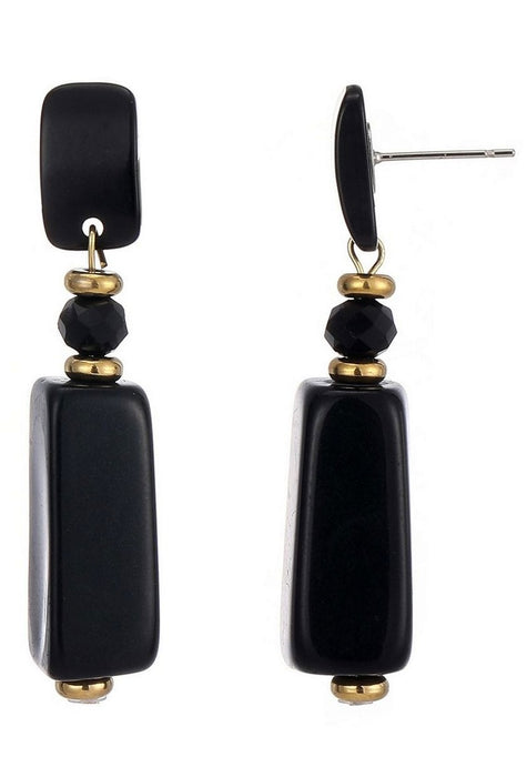 Boucle d'oreille tige Terhi en acier inoxydable