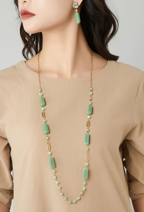 Sautoir Terhi en acier inoxydable