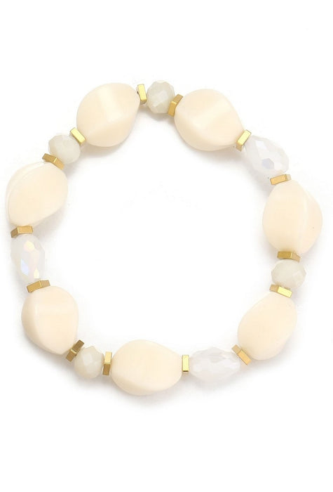 Bracelet élastique Thema en acier inoxydable