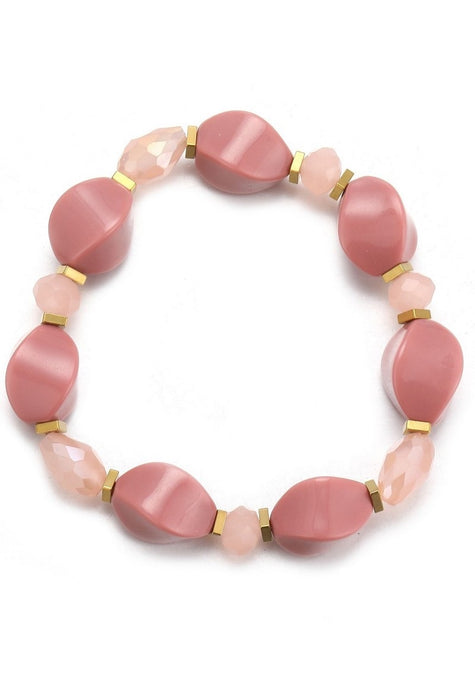 Bracelet élastique Thema en acier inoxydable