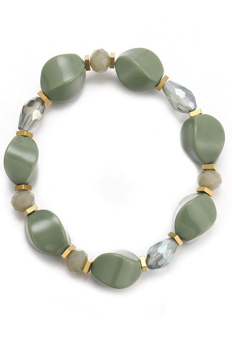 Bracelet élastique Thema en acier inoxydable