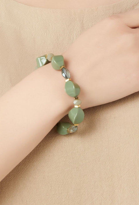 Bracelet élastique Thema en acier inoxydable