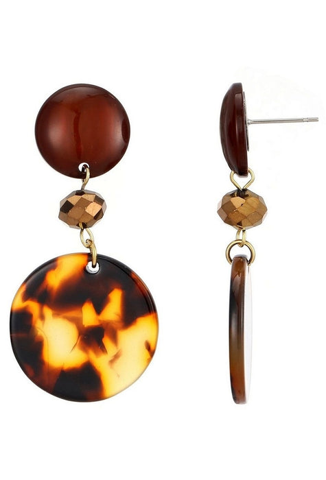 Boucle d'oreille tige Tualenn en acier inoxydable