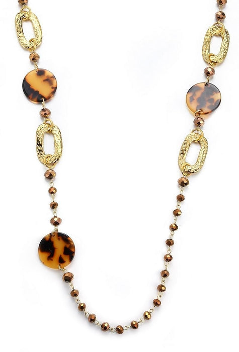 Sautoir Tualenn en acier inoxydable