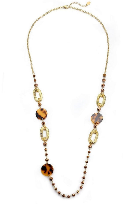 Sautoir Tualenn en acier inoxydable