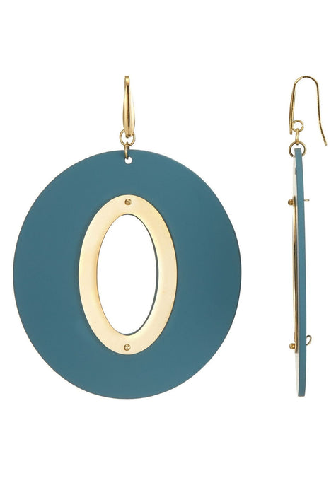 Boucle d'oreille crochet Urake en acier inoxydable