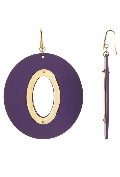 Boucle d'oreille crochet Urake en acier inoxydable