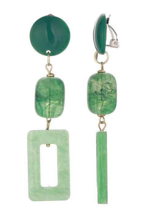 Boucles d'oreilles clip Ulvid en acier inoxydable