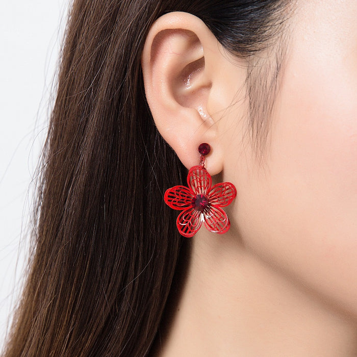 Boucle d'oreille tige Wianka